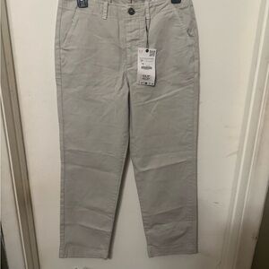 Zara Women's Light Gray Capris